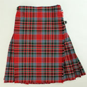 Mini Kilt, Ladies Mini Kilt (Poly/Vis), MacBean Tartan